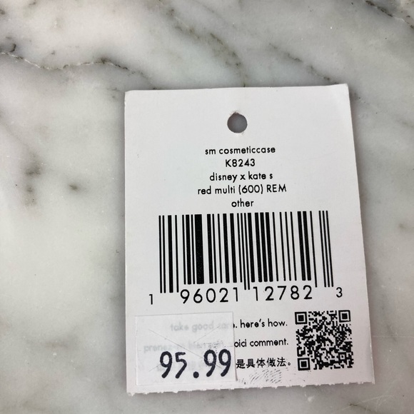 NWT Kate Spade Novelty Disney 101  Dalmatians Cruella de Vil Cosmetic Case - Picture 6 of 6
